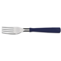 Garfo De Mesa Tramontina Inox New Kolor Azul