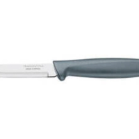 Faca Para Legumes E Frutas Tramontina Plenus Inox Cinza 3"