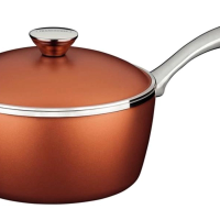 Panela Tramontina Lyon Em Alumínio Com Revestimento Starflon Dourado 20cm