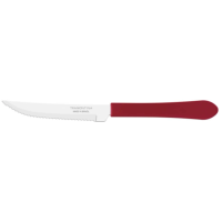 Faca Para Churrasco Tramontina Inox Leme Vermelho 4"