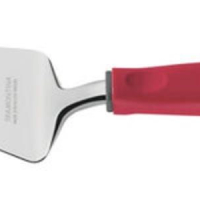 Espátula Para Pizza Tramontina Utilitá Em Aço Inox Vermelha