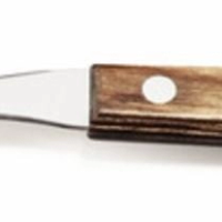 Garfo Jumbo Tramontina Churrasco Aço Inox Cabo Castanho