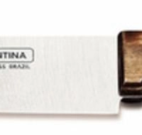 Faca Tramontina Polywood 6" Aço Inox Cabo Castanho