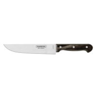 Faca Tramontina Polywood 7" Aço Inox Cabo Castanho