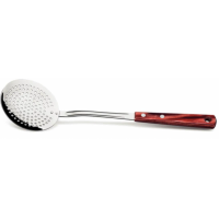 Espumadeira Tramontina Polywood Vermelho Aço Inox 30cm