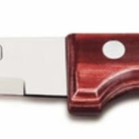Faca De Churrasco Jumbo Inox Tramontina 5" Cabo Polywood Vermelho