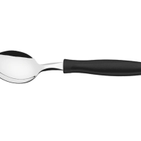 Colher De Mesa Tramontina Plenus Inox Preta