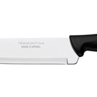 Faca Chef Tramontina Em Aço Inox 8" Preto Plenus