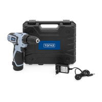 Furadeira e Parafusadeira 3/8" Torkz TRB1021 com Bateria 12V, Maleta e Acessórios