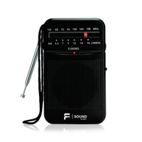 Rádio Portátil F-Sound Fs3051 Am/Fm