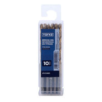 Broca AR Torkz TRC0022 Titânio, 4 mm - 10 Peças