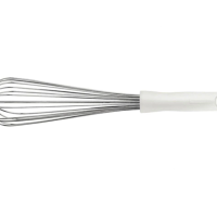 Batedor Manual Tramontina Profissional Em Aço Inox Com Cabo Em Polipropileno Branco 35 Cm