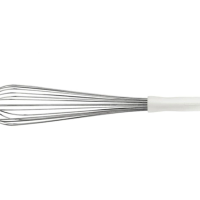 Batedor Manual Tramontina Profissional Em Aço Inox Com Cabo Em Polipropileno Branco 45 Cm