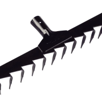 Ancinho Tramontina Estampado Metálico 12 Dentes Sem Cabo