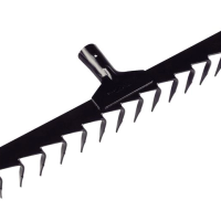 Ancinho Tramontina Estampado Metálico 16 Dentes Sem Cabo