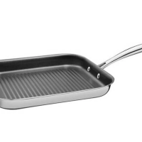 Bistequeira Tramontina Grano 28cm Em Inox E Revestimento Interno Antiaderente