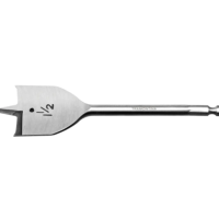 Broca Para Madeira Com Ponta Chata 1/4" 150 Mm Tramontina Master Em Aço