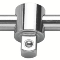 Cabo T Usinado 10" Encaixe 1/2" Tramontina Master Aço Cromo Vanádio Cromado