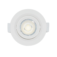 Spot LED Modaza Redonda de Embutir 5W 6500K, Branco