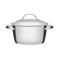 Caçarola Tramontina Allegra 20cm Em Aço Inox