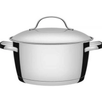 Caçarola Funda 22cm Tramontina Allegra Em Aço Inox