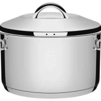 Caçarola Funda Tramontina Solar 28cm Em Aço Inox