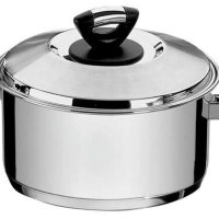 Caçarola Funda Tramontina Solar Baquelite Aço Inox 28cm