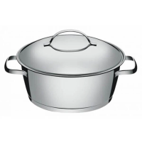 Caçarola Rasa Tramontina Allegra Aço Inox 22 Cm 3,3 L