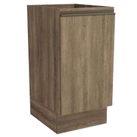 Balcão de Cozinha Kappesberg 1 Porta G741, Nogal 40 cm
