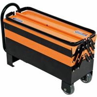 Caixa Sanfonada Cargobox Com Rodas E Puxador 5 Gavetas Tramontina PRO