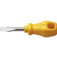 Chave De Fenda Toco Tramontina Master Yellow 1/4x1.1/2" Com Ponta Chata