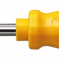 Chave De Fenda Toco Tramontina Master Yellow 3/16x1.1/2" Com Ponta Chata