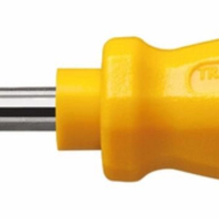 Chave De Fenda Toco Tramontina Master Yellow 1/4x1.1/2" Com Ponta Cruzada
