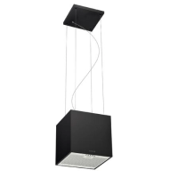 Coifa De Ilha Tramontina Cube Isla 40 Silent TSmart 220 V Aço Inox Com Acabamento Black Steel