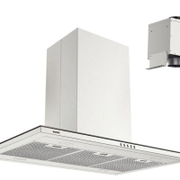 Coifa De Ilha Tramontina Slim Isla Split Aço Inox Com Acabamento Acetinado 90cm