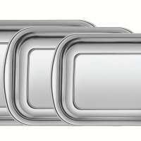 Jogo De Assadeiras Tramontina Cosmos Aço Inox 3 Peças