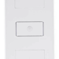 Conjunto Tampo Com 1 Furo 9,5mm Tramontina Tablet Branco
