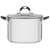 Espagueteira Tramontina Astro Silicone 24cm Em Inox Com Tampa De Vidro