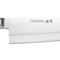 Faca Deba Tramontina Sushi Diamond Com Lâmina E Cabo Em Aço Inox 8"