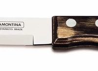 Faca Jumbo Tramontina 5" Aço Inox Cabo Castanho Polywood