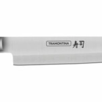 Faca Yanagiba Tramontina Sushi Gold Com Lâmina Em Inox E Cabo De Policarbonato Com Fibra De Vidro 9"