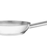 Frigideira Tramontina Brava 24cm Em Aço Inox