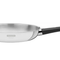 Frigideira Tramontina Grano Baquelite 26cm Em Inox Com Corpo Triplo