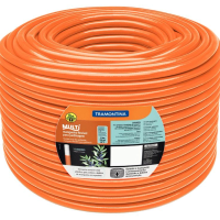 Mangueira Multi 1/2" Tramontina Em PVC Laranja 3 Camadas 200m