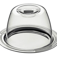 Porta-Queijo Tramontina Ciclo Em Aço Inox 20cm