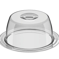 Porta-Queijo Tramontina Ciclo Em Aço Inox 25cm
