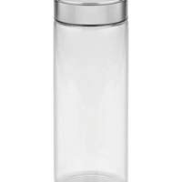 Pote De Vidro Tramontina Purezza Com Tampa De Aço Inox 10cm 1,8 Litros