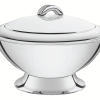 Sopeira Com Tampa Tramontina Service 24cm Em Aço Inox