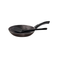 Frigideira Tramontina Paris 18cm Em Alumínio E Revestimento Antiaderente Com Espátula De Nylon Chumbo