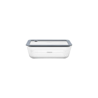 Pote De Vidro Tramontina Vittra 2,6 Litros Com Tampa Hermética De Silicone